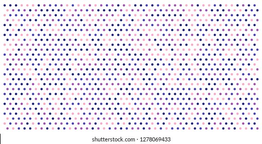 Hexagon grid background texture pattern colorful . Honeycomb vector background. Isometric geometry. Aspect Ratio 2:1