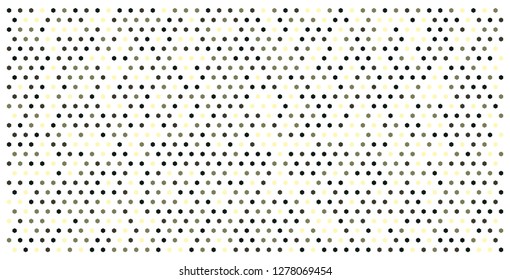 Hexagon grid background texture pattern colorful . Honeycomb vector background. Isometric geometry. Aspect Ratio 2:1
