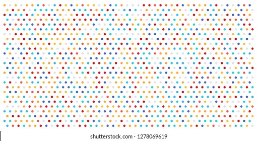 Hexagon grid background texture pattern colorful . Honeycomb vector background. Isometric geometry. Aspect Ratio 2:1