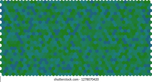 Hexagon grid background texture pattern colorful . Honeycomb vector background. Isometric geometry. Aspect Ratio 2:1