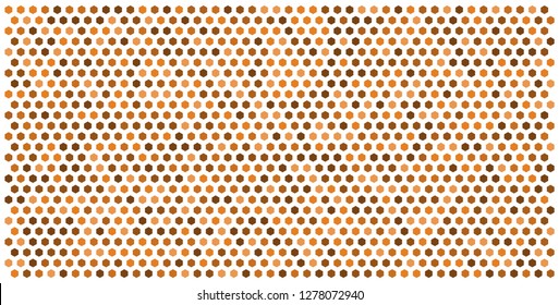 Hexagon grid background texture pattern colorful . Honeycomb vector background. Isometric geometry. Aspect Ratio 2:1