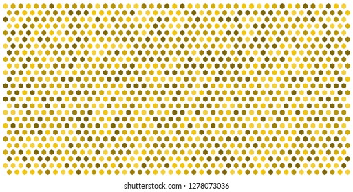 Hexagon grid background texture pattern colorful . Honeycomb vector background. Isometric geometry. Aspect Ratio 2:1