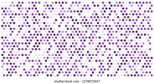 Hexagon grid background texture pattern colorful . Honeycomb vector background. Isometric geometry. Aspect Ratio 2:1