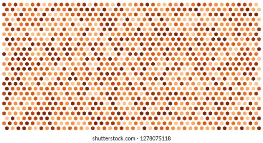 Hexagon grid background texture pattern colorful . Honeycomb vector background. Isometric geometry. Aspect Ratio 2:1