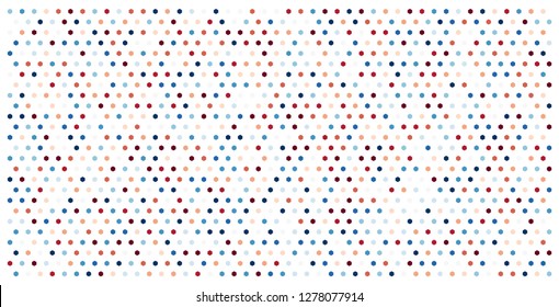 Hexagon grid background texture pattern colorful . Honeycomb vector background. Isometric geometry. Aspect Ratio 2:1