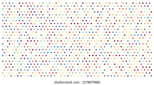 Hexagon grid background texture pattern colorful . Honeycomb vector background. Isometric geometry. Aspect Ratio 2:1