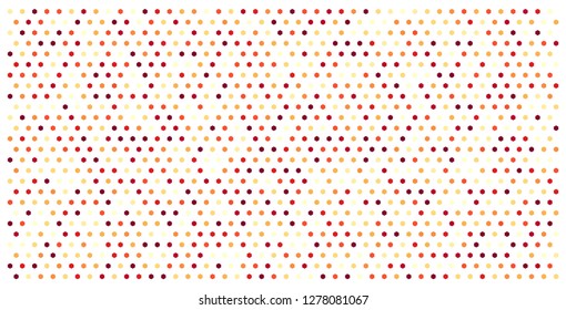 Hexagon grid background texture pattern colorful . Honeycomb vector background. Isometric geometry. Aspect Ratio 2:1