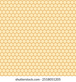 Hexagon grid cells vector - seamless pattern - Hexagonal tile background 