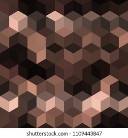 Hexagon grid seamless vector background. Childish polygons six corners geometric design. Trendy colors hexagon cells pattern for web or cover. Hexagonal shapes modern backdrop.