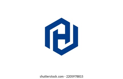 Hexagon H Logo Hexa Letter H Stock Vector (Royalty Free) 2205978815 ...