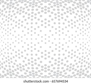 hexagon halftone gradient geometric deco pattern background