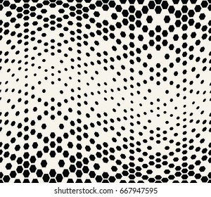 hexagon halftone gradient geometric deco pattern background