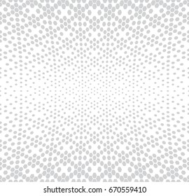 hexagon halftone gradient geometric deco pattern background