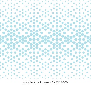 hexagon halftone gradient geometric deco pattern background