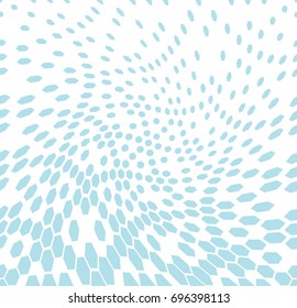 hexagon halftone gradient geometric deco pattern background
