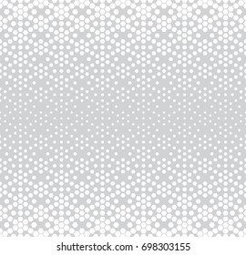 hexagon halftone gradient geometric deco pattern background