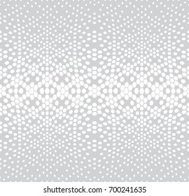 hexagon halftone gradient geometric deco pattern background