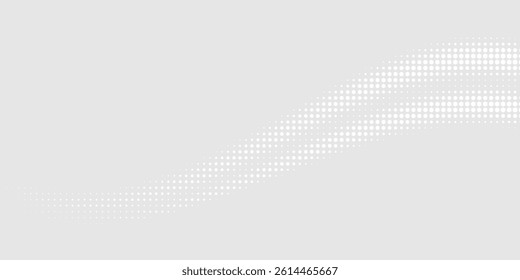 Hexagon halftone gradient texture. Abstract black and white spotted grunge background. Geometric retro tech wallpaper. Fading wavy hexagonal pattern backdrop. Vector vanishing honeycomb grunge overlay