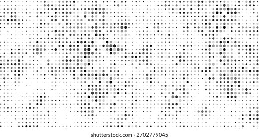 Textura de gradiente de semitono hexagonal. Abstractas fondo negro grunge. Superposición geométrica de tecnología de semitonos retro. Fondo de patrón hexagonal ondulado desvanecido.