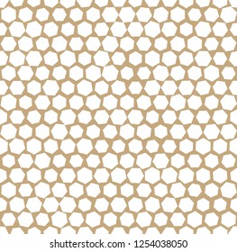 hexagon halftone seamless minimal design pattern, geometric background print texture