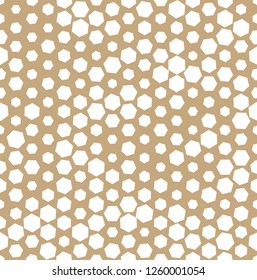 hexagon halftone seamless minimal design pattern, geometric background print texture