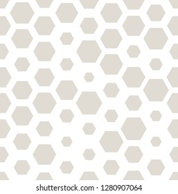 hexagon halftone seamless minimal design pattern, geometric background print texture