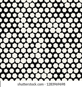 hexagon halftone seamless minimal design pattern, geometric background print texture