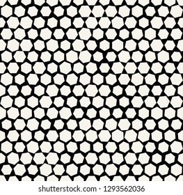 hexagon halftone seamless minimal design pattern, geometric background print texture