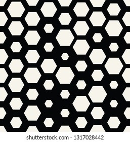 hexagon halftone seamless minimal design pattern, geometric background print texture