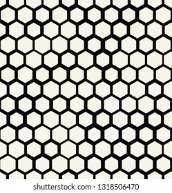 hexagon halftone seamless minimal design pattern, geometric background print texture