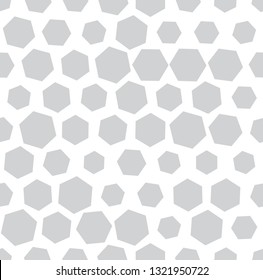 hexagon halftone seamless minimal design pattern, geometric background print texture