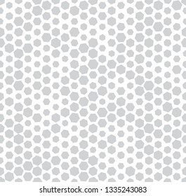 hexagon halftone seamless minimal design pattern, geometric background print texture