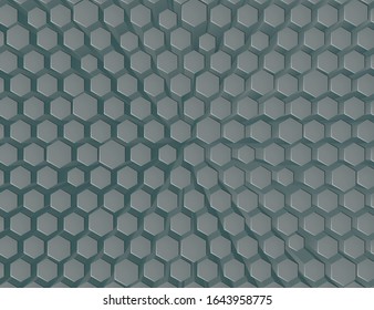 A hexagon honeycomb abstract geometric background texture design