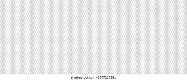 Patrón de rejilla de panal hexagonal con simetría geométrica. Fondo mínimo limpio, textura abstracta moderna para el empaquetado, Web, diseño de la tecnología. Estructura de malla de polígono. Ilustración vectorial