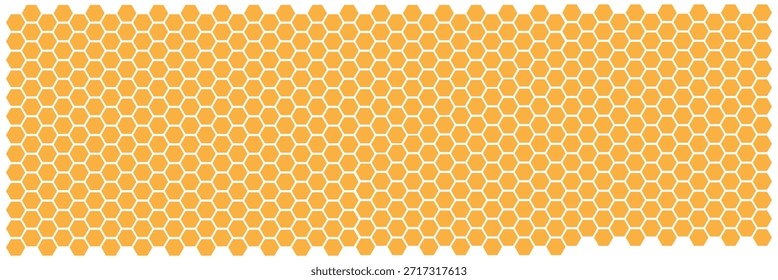 Fondo de patrón sin fisuras de panal hexagonal en Colores neutros cálidos.