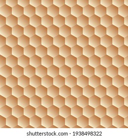 patrón de fondo de textura de abeja hexagonal