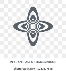 Hexagon icon. Hexagon design concept from Geometry collection. Simple element vector illustration on transparent background.