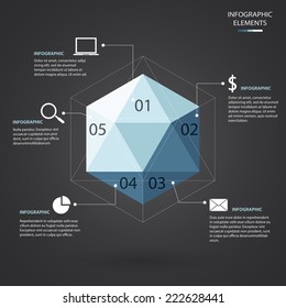 Hexagon Infographic 