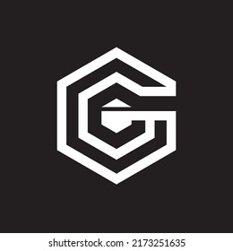 Hexagon Letter G Logo Icon Design Stock Vector (Royalty Free ...