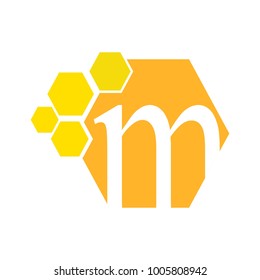 Hexagon Letter M Logo