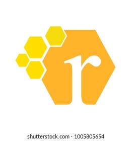 Hexagon Letter R Logo