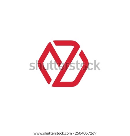 Hexagon Letter Y logo design vector template