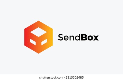 Hexagon-Brief-Y-Logo-Minimalistische Schriftart für Unternehmen und Industrie