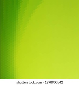 hexagon  light green vector background