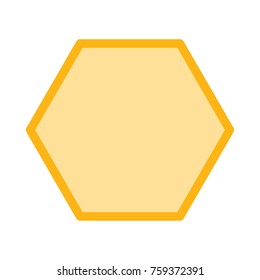  hexagon line icon