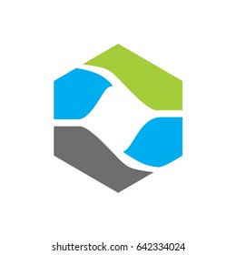 hexagon logo