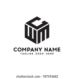 hexagon Logo concept template.letter vector