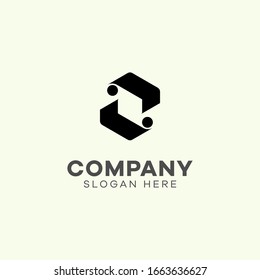 hexagon Logo Creative Template Sign Vector