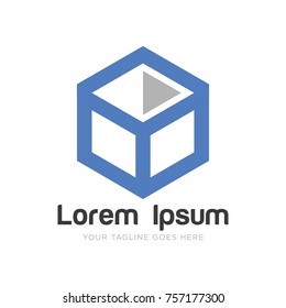 hexagon logo design