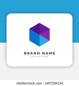 Hexagon Logo Design Inspiration, Vector illustration
